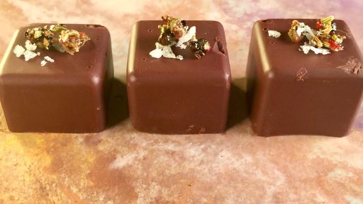 Fennel and Peppercorn Spiced Chocolates
